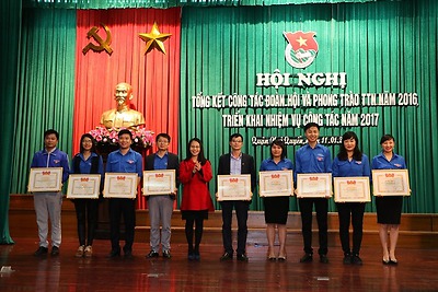 Quận đoàn Ngô Quyền tổng kết công tác Đoàn, Hội và phong trào thanh thiếu nhi năm 2016